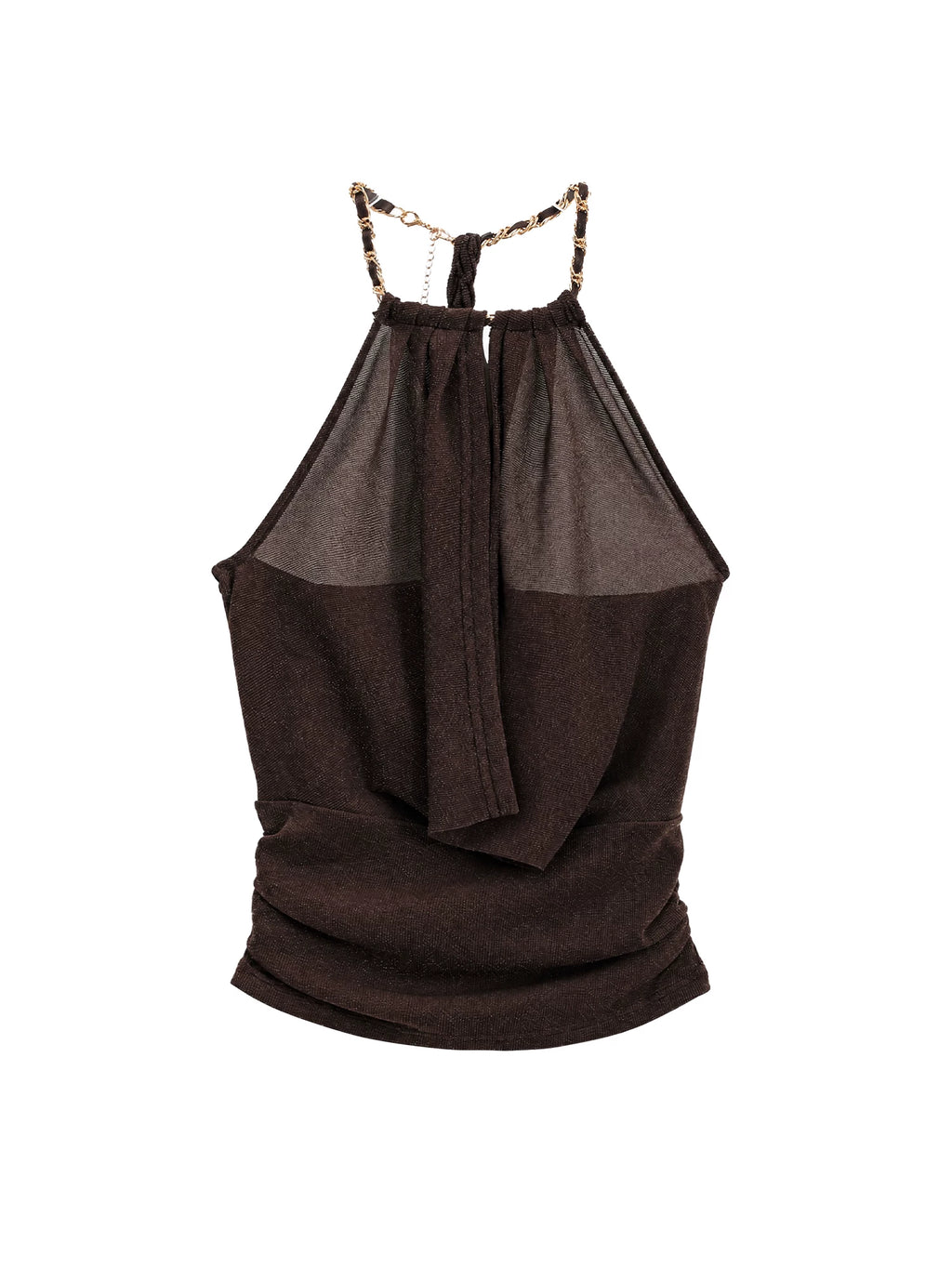 Mesh Halter Tank Top