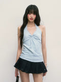French Style V-Neck Lace Halter Camisole