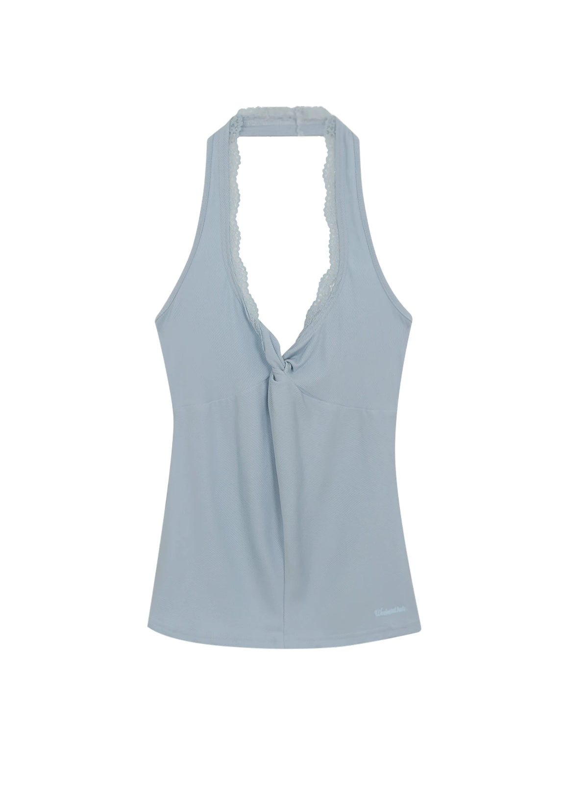 French Style V-Neck Lace Halter Camisole