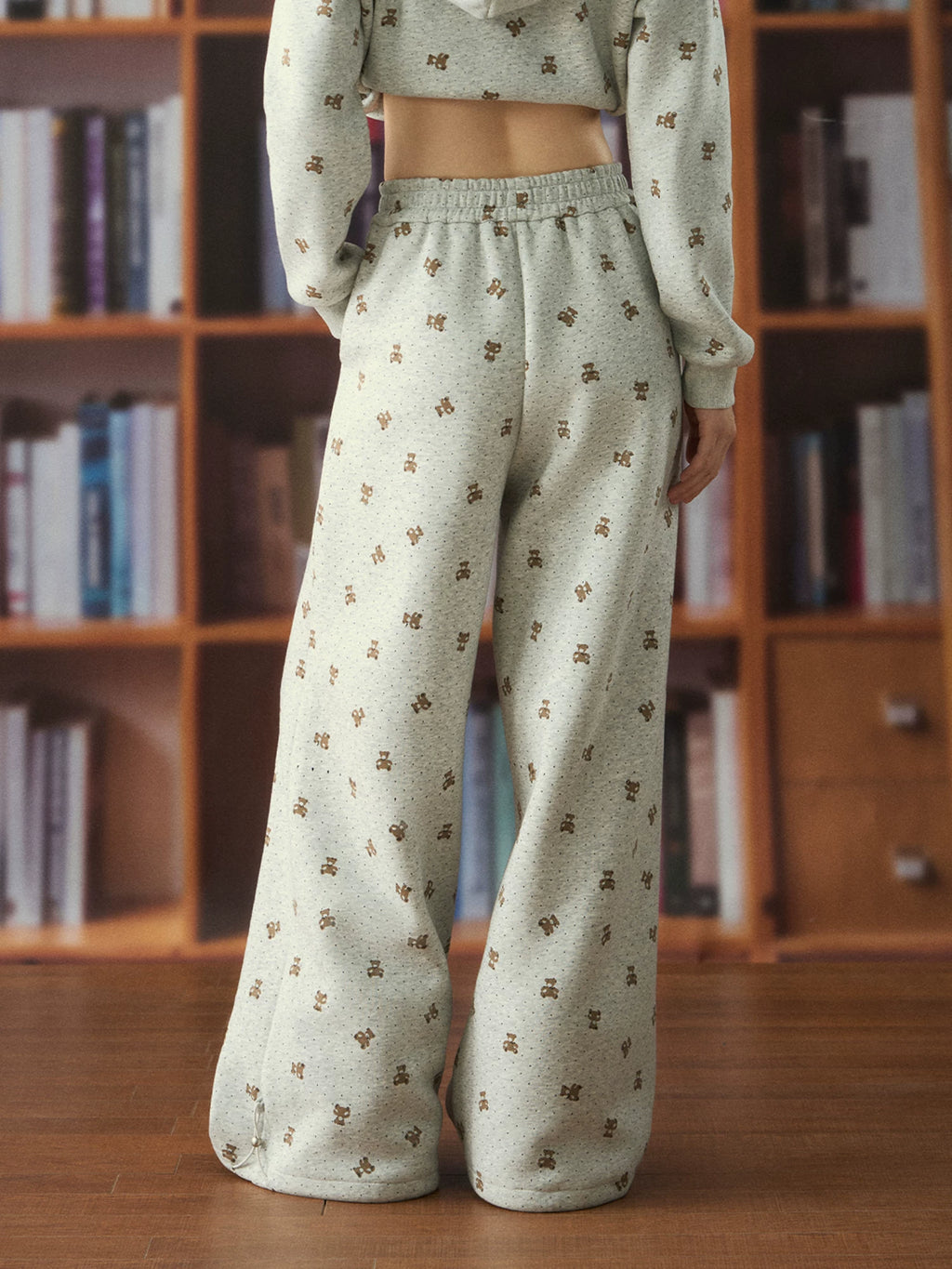 Polka Dot Bear Casual Sweatpants